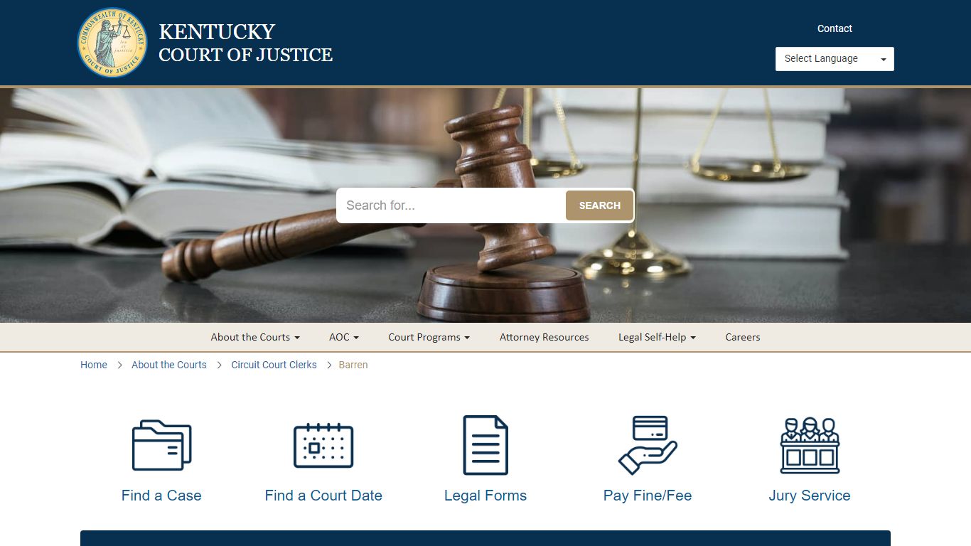 Barren - Kentucky Court of Justice